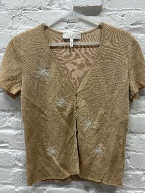 Escada Starburst Blouse Size 8/M
